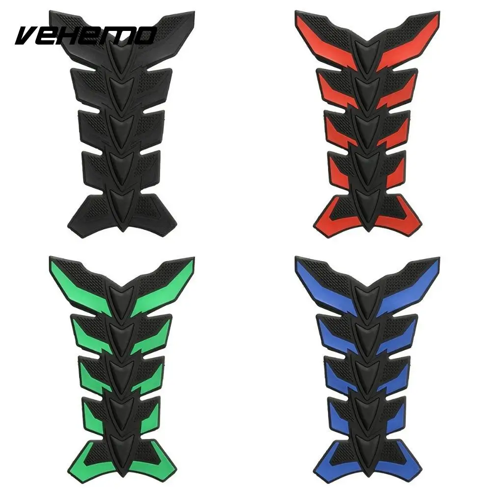 

Vehemo 1pc Car Sticker Motorcycle Anti-scratch 3D Rubber Gas Fuel Oil Tank Pad Protection Decal Sticker High Quality