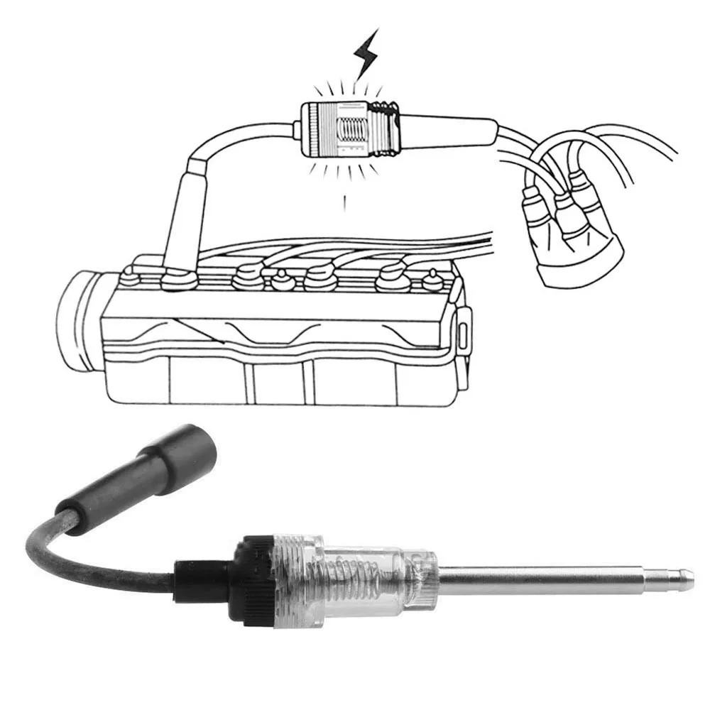 Тестер свечей зажигания двигателя тестер катушки зажигания диагностический детектор инструмент для автомобильного ремонта автомобиля контрольный инструмент
