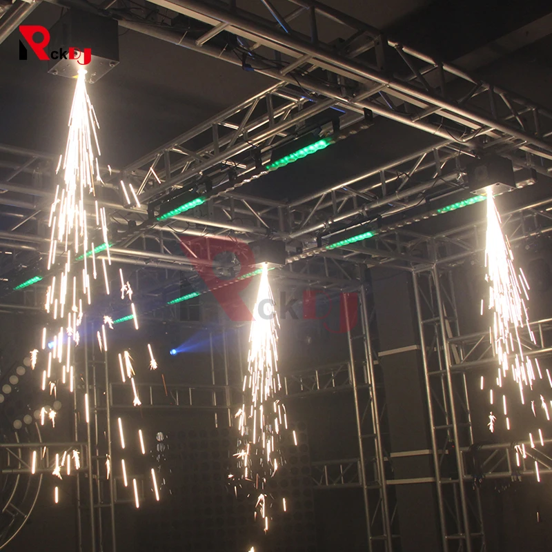 4 шт. и 10 пакетов аппарат для фейерверка 400 Вт с DMX512 пультом ДУ|Эффект освещения