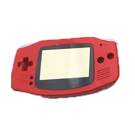 Пластиковый красочный чехол для ремонта корпуса для nintendo Gameboy Advance GBA - Цвет: E1 Red