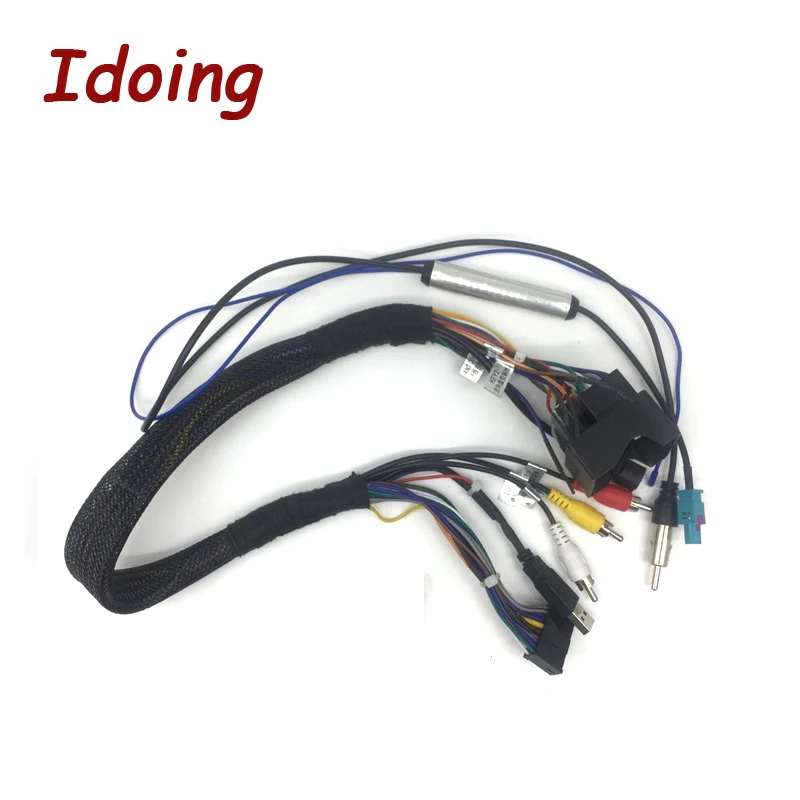 

Idoing Automotive Car Stereo Audio CD/DVD Harness Adapter Extended line For VW