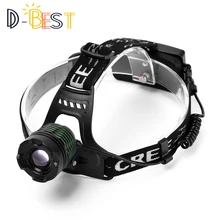 2016 New LED Waterproof Led Headlight 5000LM Q5 Headlamp Lampe Frontale Lantern LED Linterna Frontal For Hunting CampingM561-05
