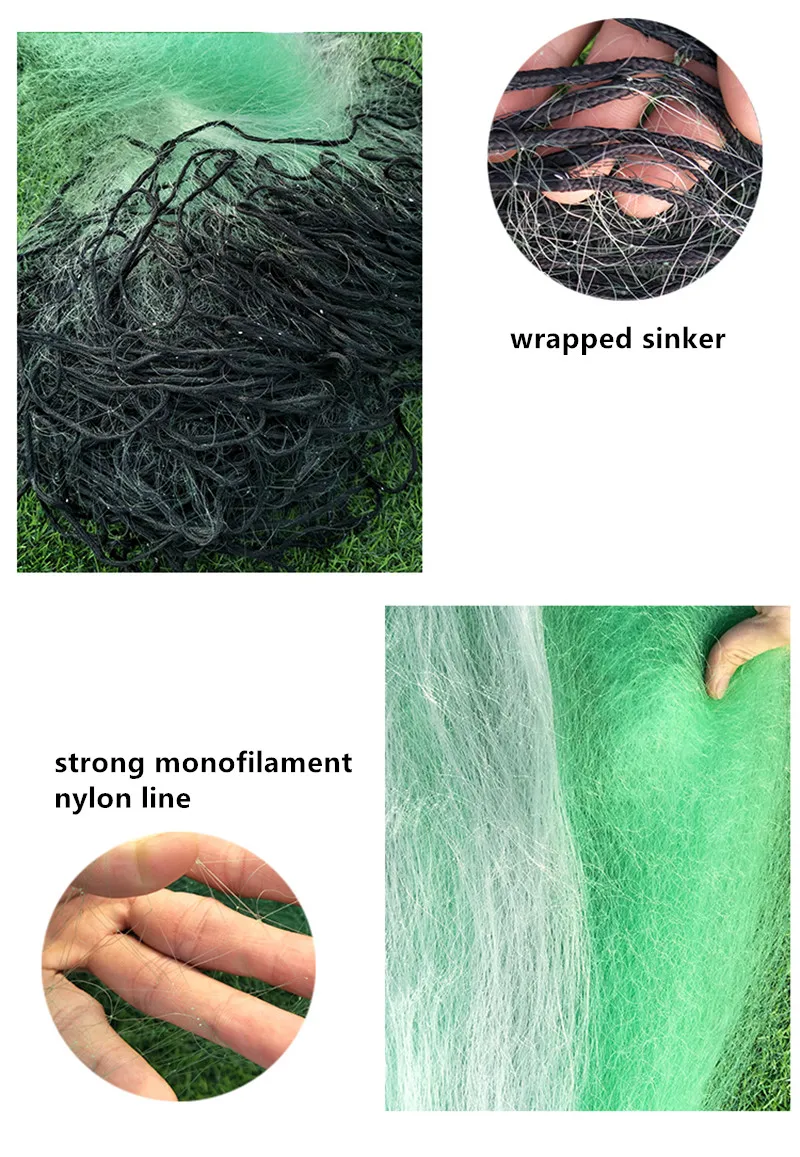 Monofilamento de Nylon Linha de Pesca Rede de Pesca Ferramenta ao ar Profundidade Comprimento m Qualidade Livre Acessórios 3.0m 50 M-100 5 de pesca rede de pesca ferramenta ao
