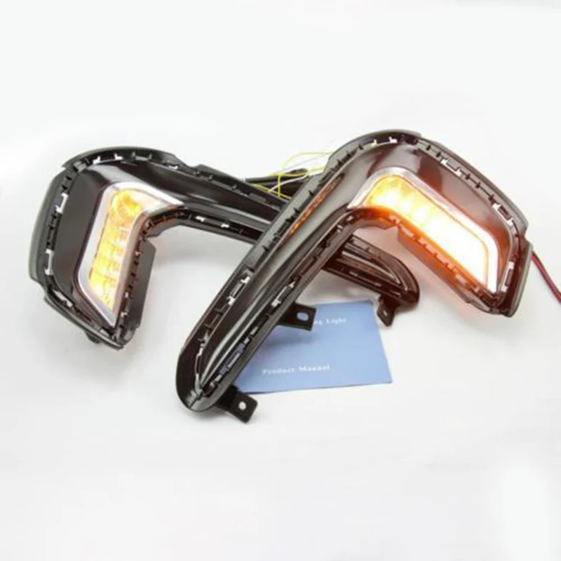 

1Pair LED Daytime Running Lamp Fog Light DRL Turn Signal for Hyundai Elantra XR657