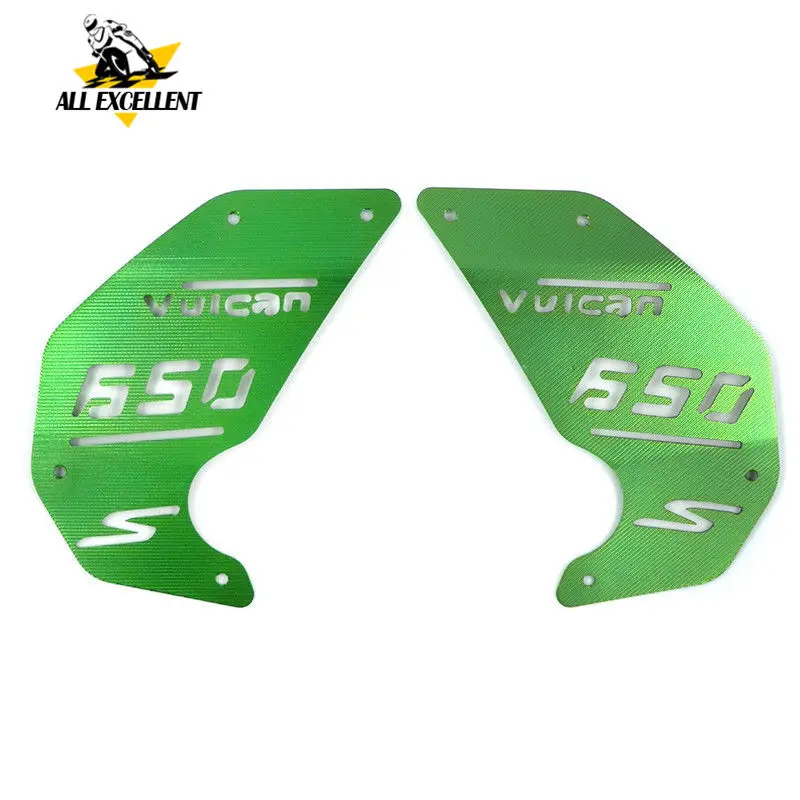 

For Kawasaki Vulcan S (VN650)/EN650 15-19 Motorcycle CNC Aluminum Decoration Engine Side Cover Plate Green/Black/Gold left right