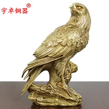 

Eagle Eagle has copper brass Eagle Home Furnishing office decoration realize the ambition head Arts Crafts Animal
