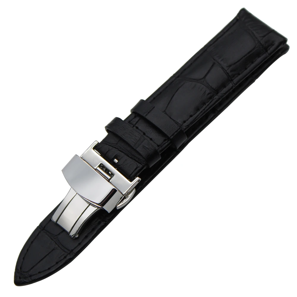 Ремешок из натуральной кожи для часов Gear S2 Classic R732 R735 Moto 360 2 42 мм мужской браслет
