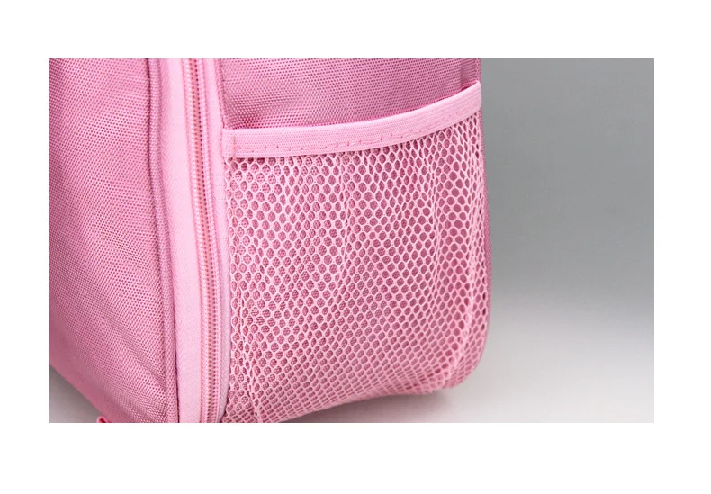 Вышитая балетная сумка для девочек, детская сумка для книг, Розовый водонепроницаемый танцевальный рюкзак