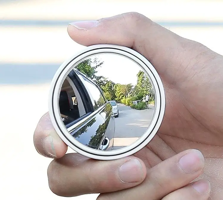 

2Pcs/set Auto 360 Wide Angle Round Exterior Parts Mirror Car Side Blindspot Wide RearView Small Mirror