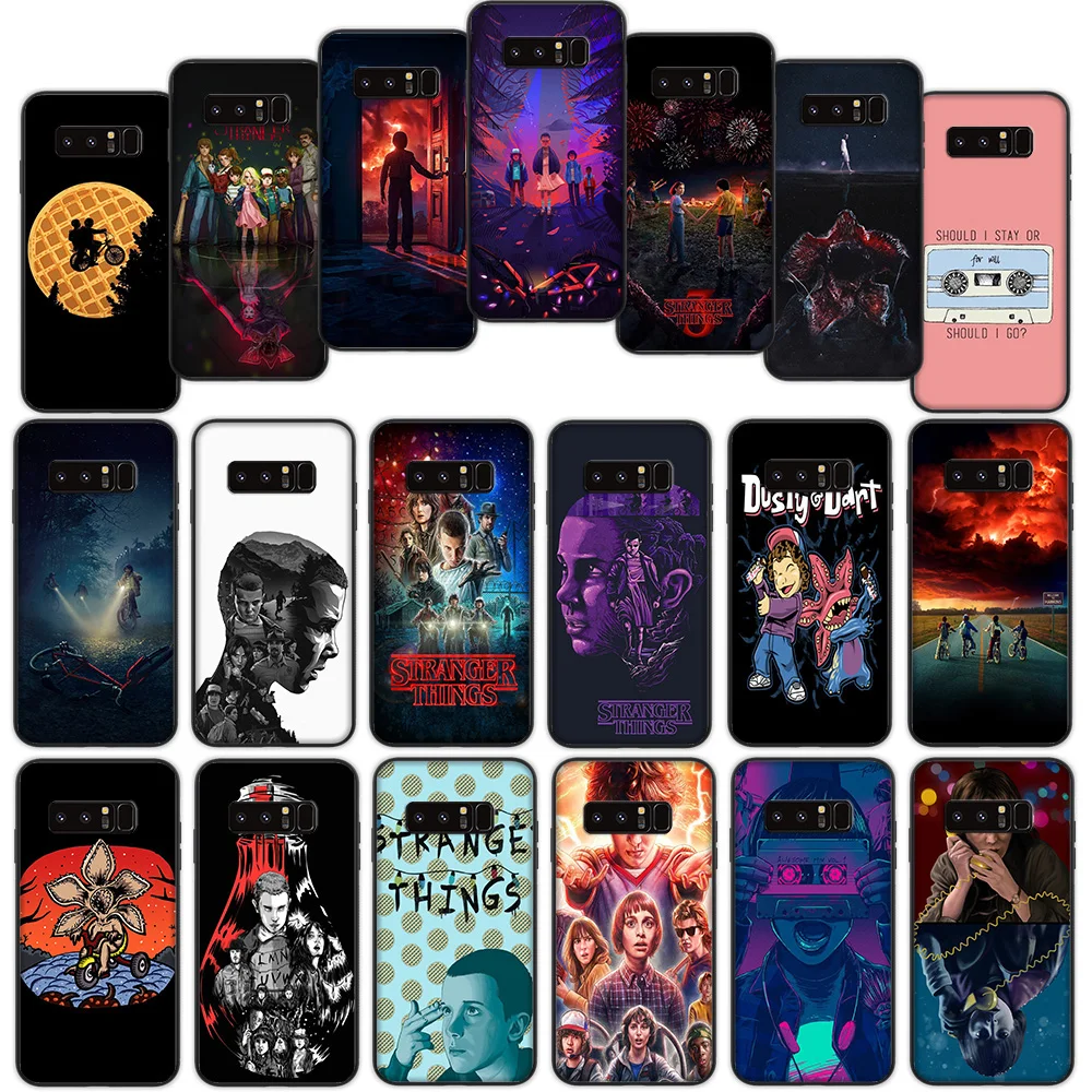 

Stranger Things Soft Cover Case for Samsung Galaxy Note 9 8 J6 M20 M30 M10 Coque