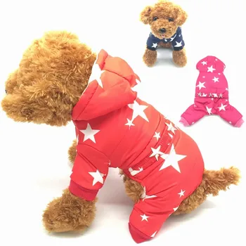 

Autumn/Winter Clothes For Dogs Thicken Warm Puppy Pet Cat Coats Waterproof Dog Jacket Chihuahua Pug French Bulldog Vest Clothing