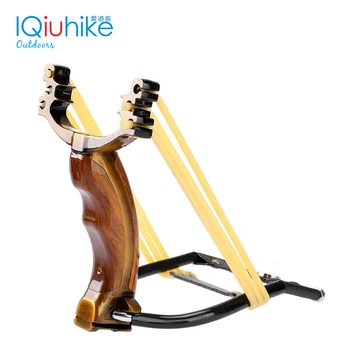 

2020 High Quality Slingshot Catapult With Rubber Band Hunting Catapult Powerful Outdoor Slingshots with Metal Handle