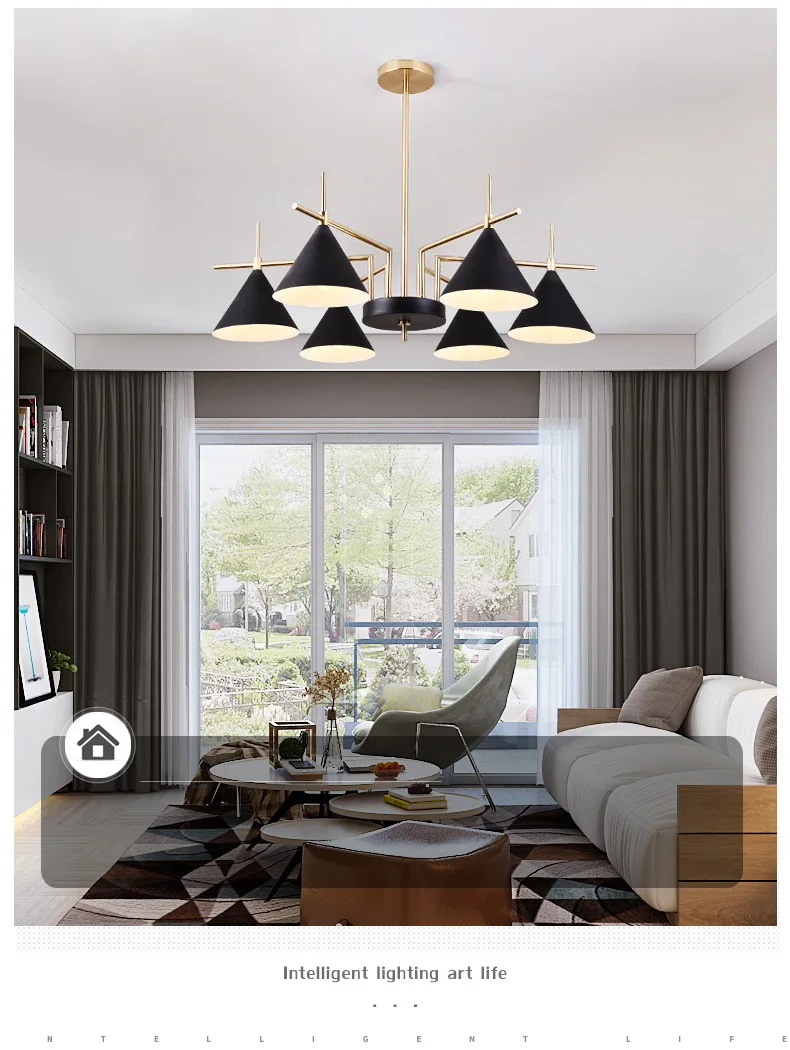 chandelier lighting modern led chandelier for living room 6