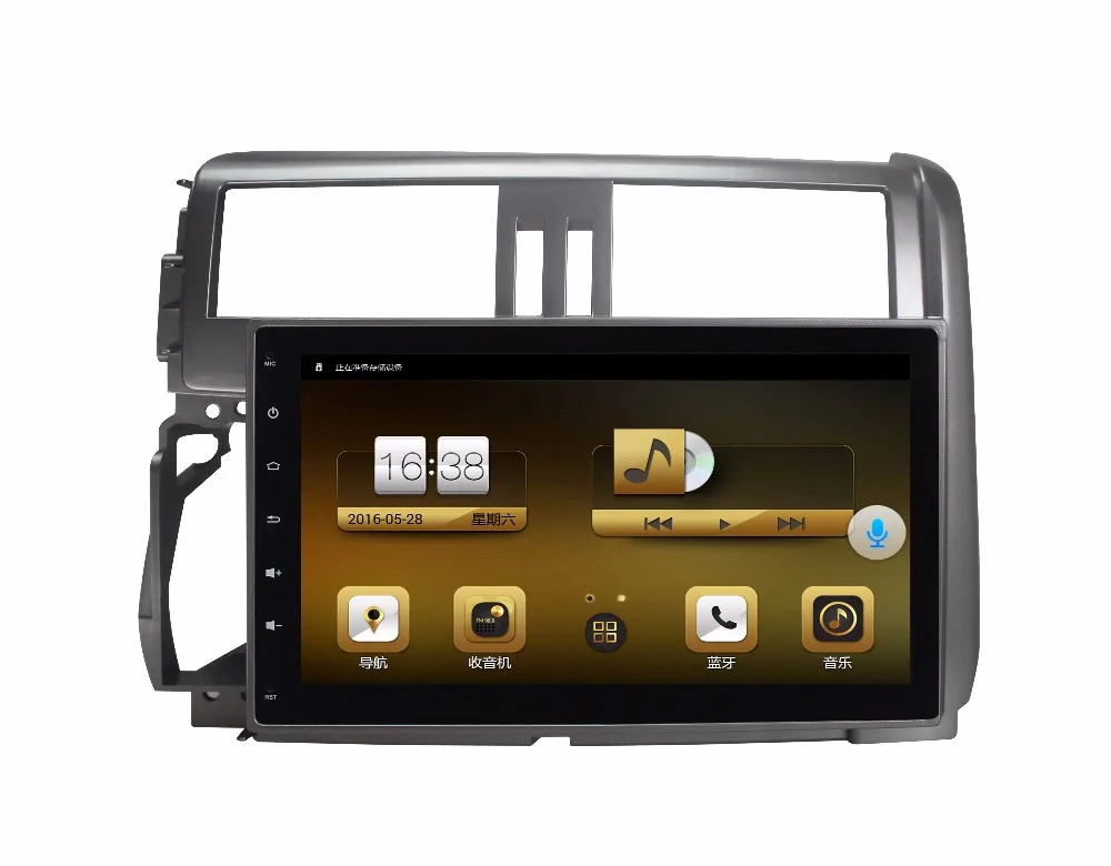 1 ГБ оперативной памяти 4 Core 16 Flash 9 дюймов Android 6 01 аудио автомобиля для Toyota Prado 150 2010