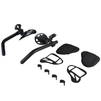 

HOT-Bike Rest Handlebar Cycling Aero Bar Bicycle Relaxation Handle Bar Triathlon Mtb Road Bike Arm Rest Bar Bike