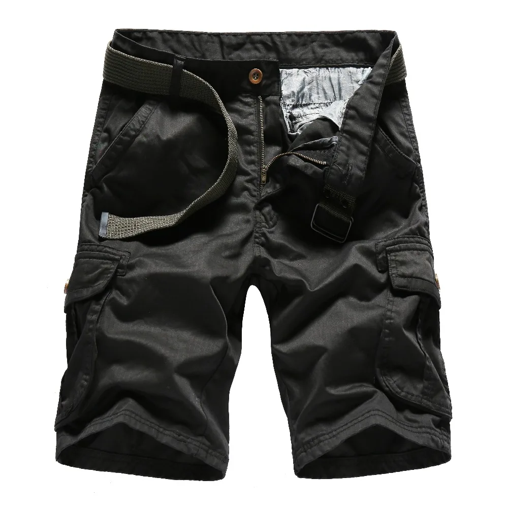 Summer Men Leisure Knee Length Shorts Color Patchwork Jogger Shorts
