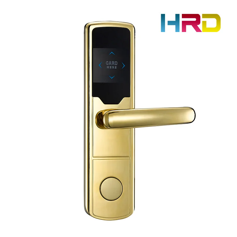 

New arrival hotel RFID card door lock system smart lock keyless door lock