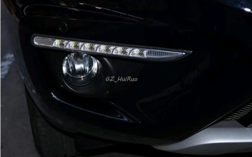 Для Renault Koleos 2012 2013 затемнение стиль реле водонепроницаемый алюминиевый чехол для автомобиля DRL 12 В светодиодный светильник дневного света Дневной светильник