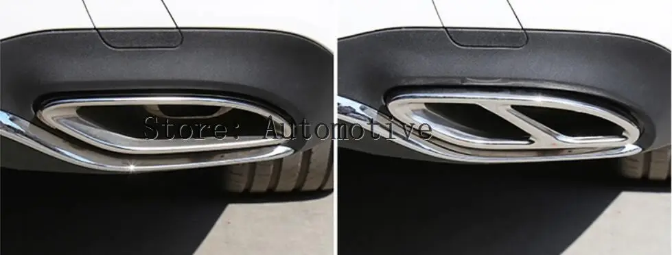 Для Mercedes Benz W212 E Class 2014 2017 GLE W166 C292 GLS 400 CLA 2016 автомобильный Стайлинг AMG задняя