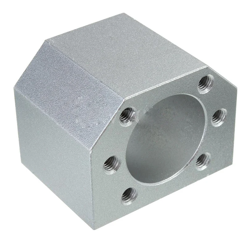 

1pc Aluminum Alloy Ballscrew Nut Housing Mounting Bracket Holder 28mm Diameter For 1604 1605 1610