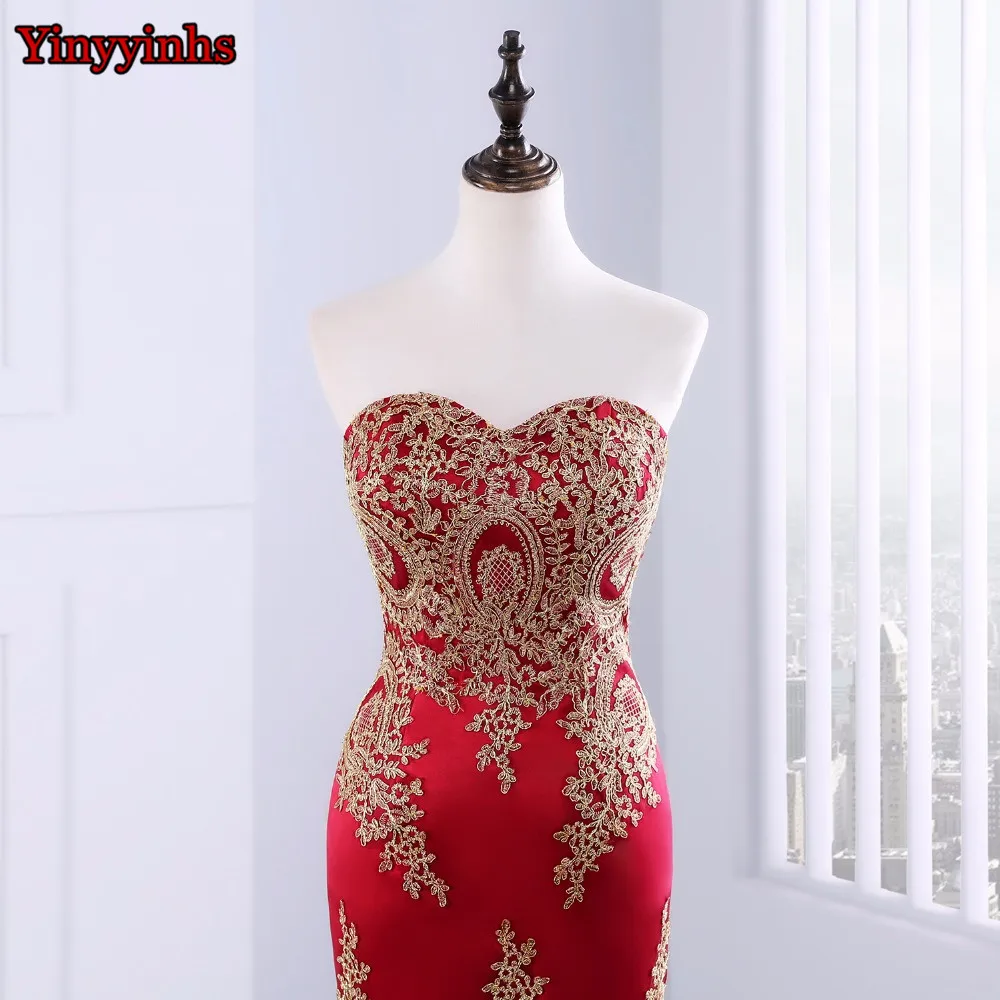 Vintage Vestido De Festa Backless Prom Dresses Tulle Mermaid Evening Dress Long Sweetheart Formal Gown Robe De Soiree 2019 CG26