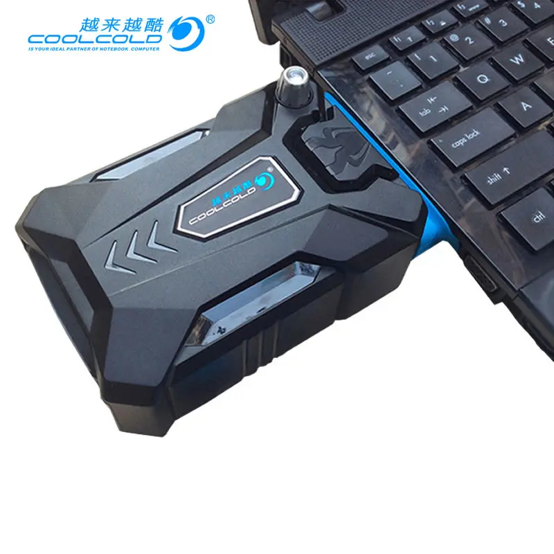 Портативный вентилятор CoolCold для ноутбука USB охлаждения регулируемая скорость