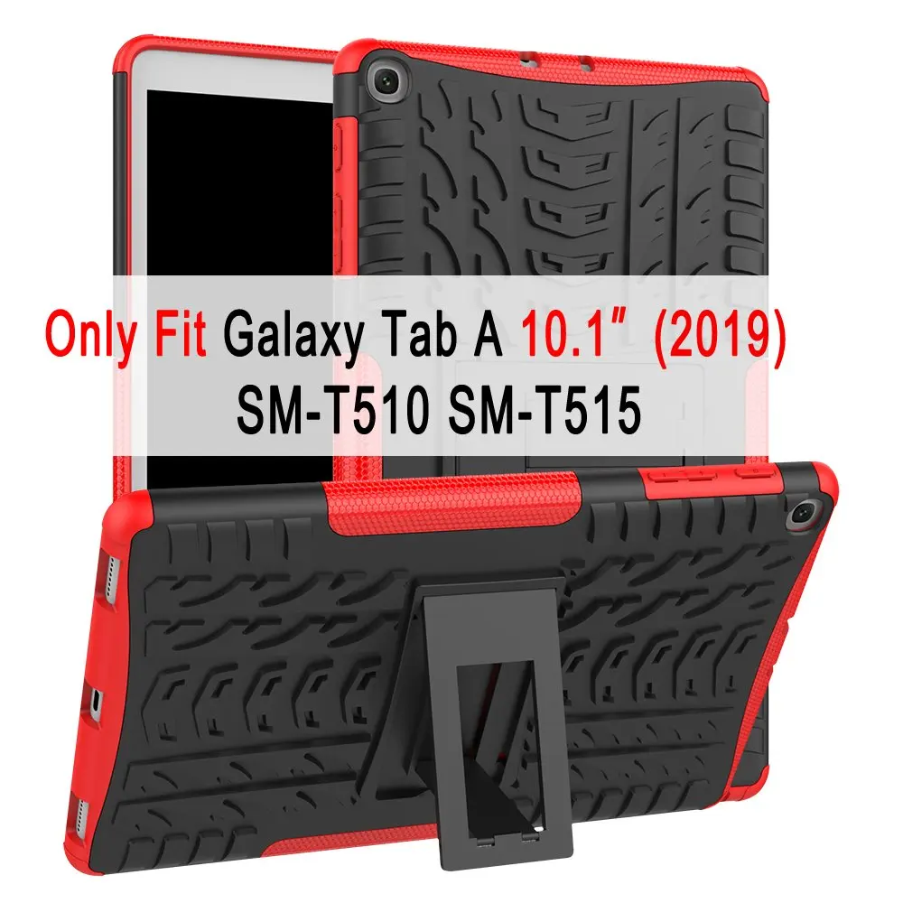 Шин силиконовая крышка для samsung Galaxy Tab A A6 10,1 дюймов чехол T580 T585 T580N T585N SM-T580 SM-T585 принципиально подставка чехол Holde - Цвет: For SM-T510 SM-T515