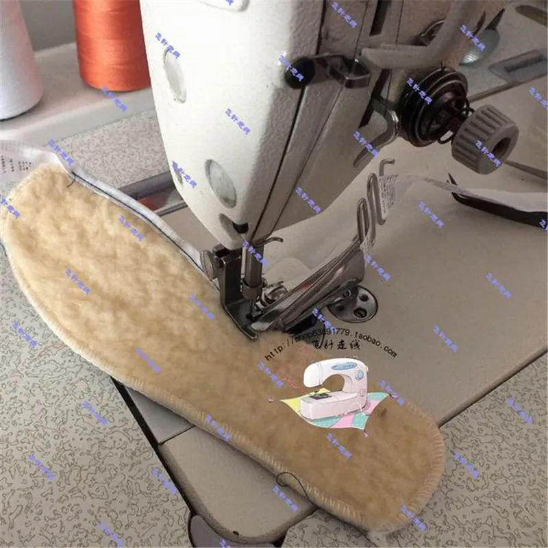 

Industrial sewing machine parts, Hemming Presser Foot Hemming With Folder presser foot, thick material, like Insole, slippers...