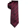 New Wedding Men Tie Red Striped Fashion Designer Ties For Men Business 8.5cm Dropshiiping Barry.Wang Groom Tie Kravat GS-5022 ► Photo 3/5