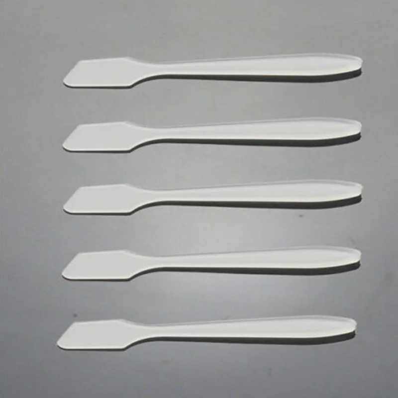 

2016 HOT 10 pcs Plastic Spoon Cream Mixing Spatulas Spoon Stick Makeup Tools
