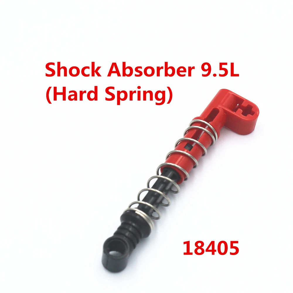 Self-Locking Bricks MOC Building Blocks Technic Technic 4 colors Brick Shock Absorber 9.5L (Hard Spring) compatible with Lego Self-Locking Bricks MOC Building Blocks Technic Technic 4 colors Brick Shock Absorber 9.5L (Hard Spring) compatible with Lego