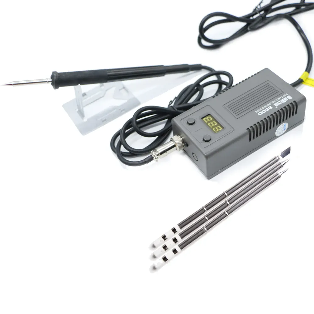 Koop Bakon BK950D Lassen Soldeer Soldeerbout 220 110 50W Interne Verwarming Type Lassen Tool Trinity Digitale Display En T13 Heater