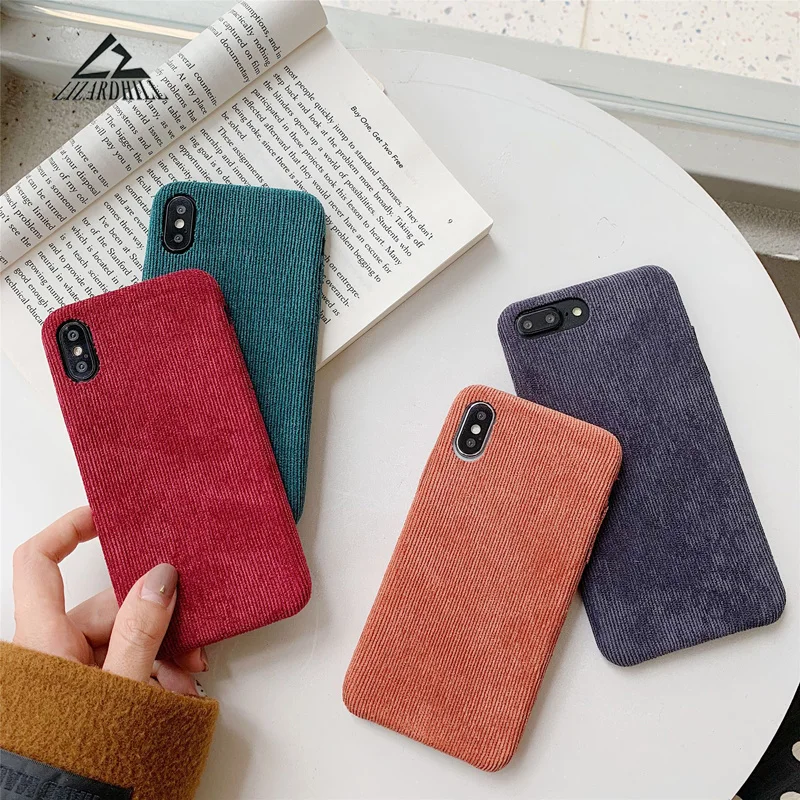 Wine Red Case For iPhone XS Max Solid Colors Soft TPU Ultra Thin Back