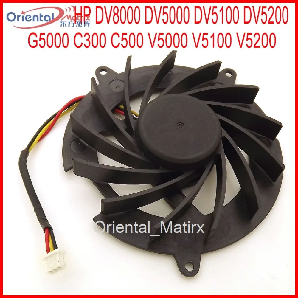 Новый вентилятор для ноутбука DC5V 0.42A HP DV8000 DV5000 DV5100 DV5200 G5000 C300 C500 V5000 V5100 V5200|cpu fan|hp fanhp