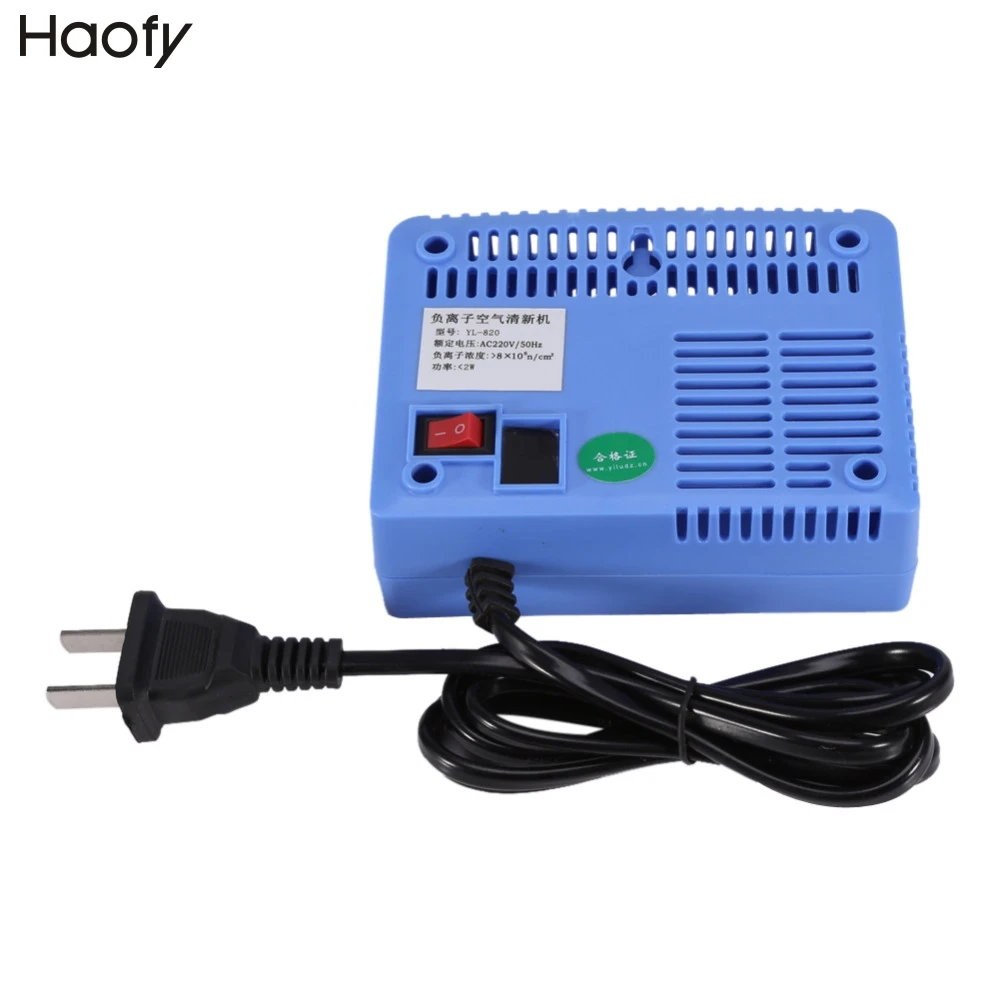 

AC220-240V Negative Ionizer Generator Ionizer Air Purifier Remove Smoke Dust Air Purifiers Negative Ion Anion for Home