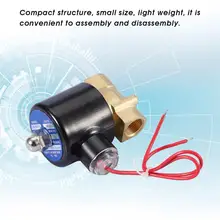 DN10 нормально 2 позиции 2 способ электромагнитный клапан AC 220 V 3/8 дюймов электромагнитный клапан