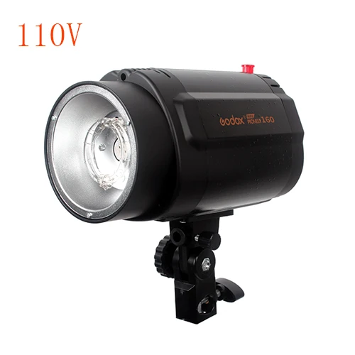 GODOX 160WS 160W Профессиональная Фотостудия вспышка стробоскоп осветительная лампа - Цвет: 110V