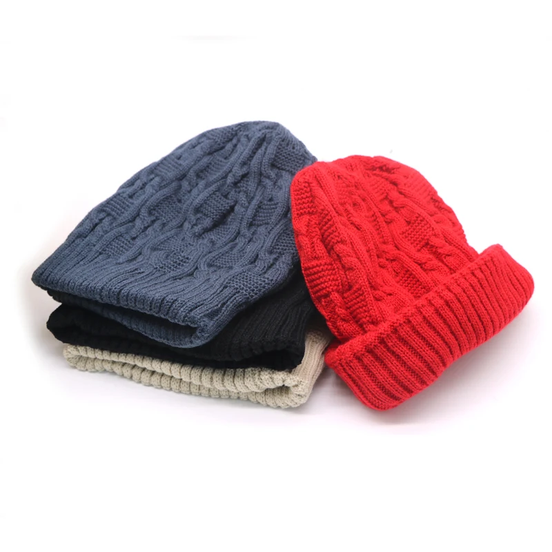 1 шт. теплая зимняя женская шапка головные уборы Skullies Beanies осенние шапочки вязаная шапка в полоску шапки бини шапки унисекс Шапки Для женщин s зимние Шапки, можно носить как передней частью, так и задней