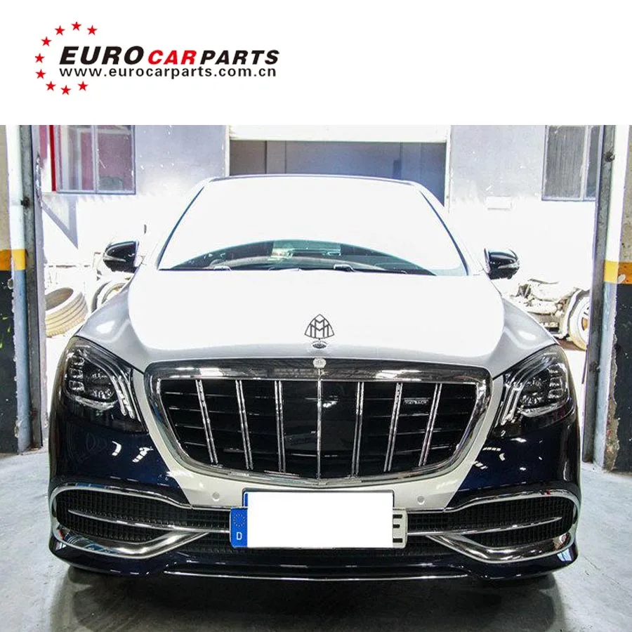 S класс w222 Передняя решетка для S450 S500 S560 S600 до мая-Баха грили