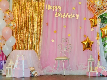

Photography Backdrop Vinyl Happy Birthday Baby Party Balloons Decor Children Backgrounds For Photo Studio Computer Printed