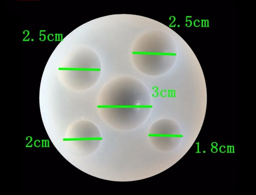 3 шт./компл. Полукруглый/каплевидный кабошон силиконовая форма для пресс-форм эпоксидной Создание украшений из каучука