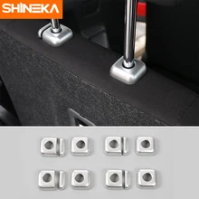 SHINEKA Car-Styling Seat Headrest Adjust Button Base Cover Trim Interior Decoration Moldings for Suzuki Jimny 2007+