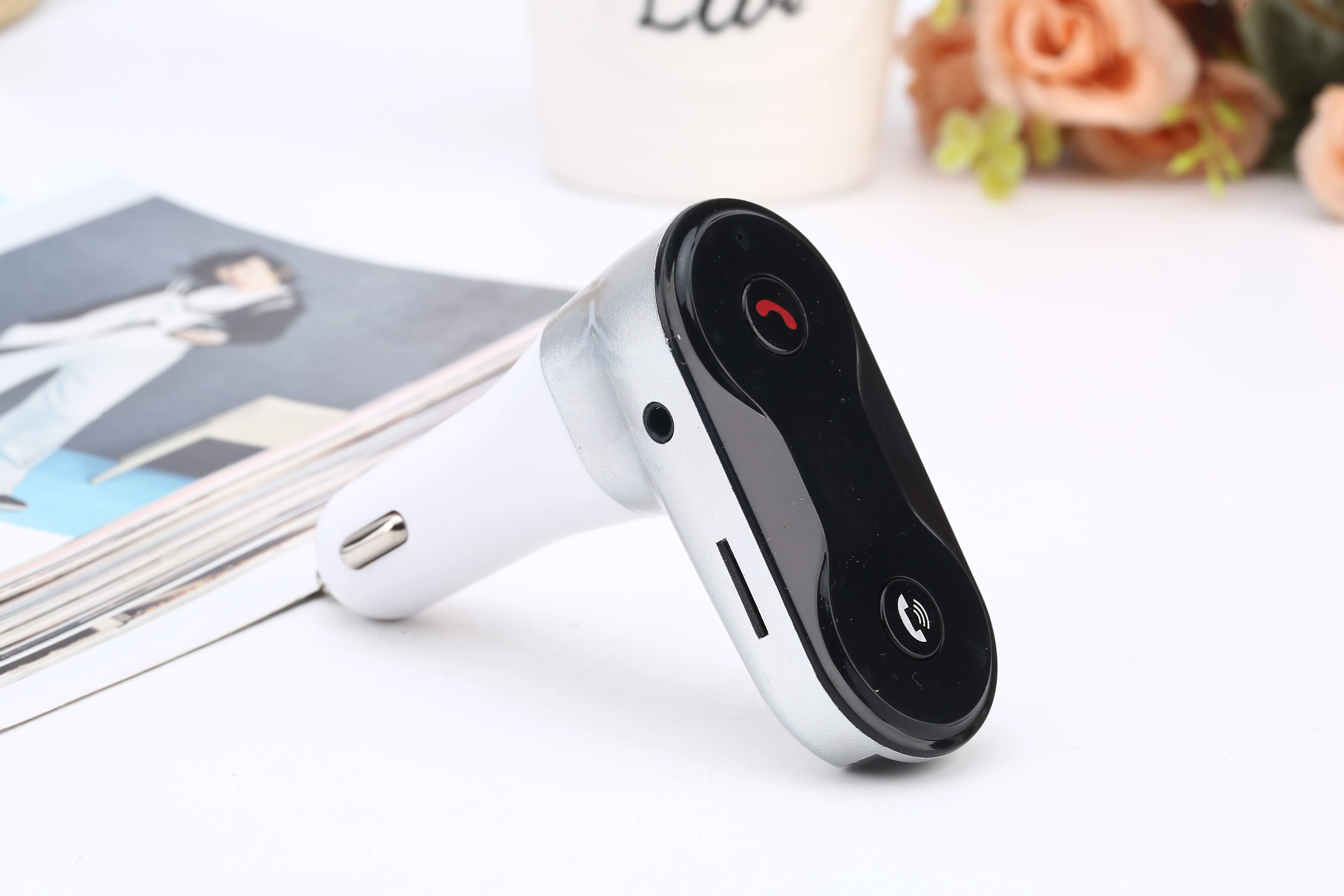 Автомобильный Bluetooth Hands Free MP3 плеер/телефон на радио fm передатчик C8 автомобильный