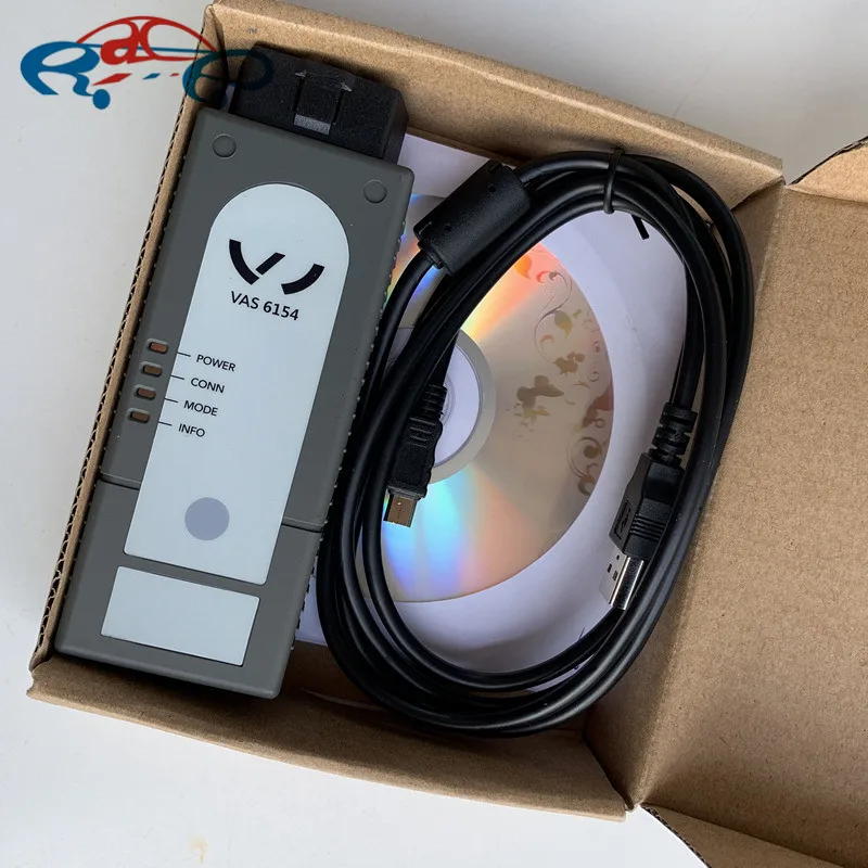 Диагностический инструмент VAS6154 ODIS V5.1.3 OBD2 VAS 6154 с полным чипом OKI bluetooth hdd win7 для