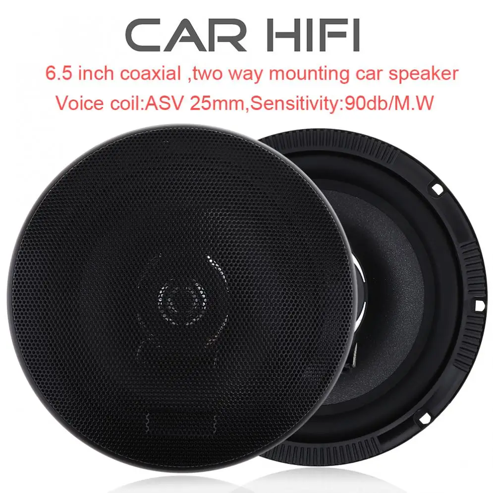Coaxial de Alta Fidelidade do Carro Porta do Veículo Completa para Carros Pces Polegada Alto-falante Auto Áudio Música Estéreo Alto-falantes Freqüência Gama 2 6.5 16 Alto-falantes coaxiais