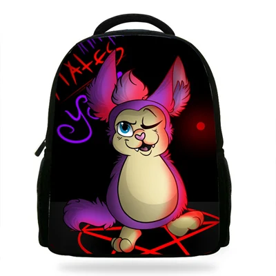 mF3184 14 дюймов, милые дети, с рисунком из мультфильма школьная сумка Tattletail рюкзак для детей, студенческий рюкзак, так же подходит для мальчиков и девочек студентов книжные сумки - Цвет: mF3184