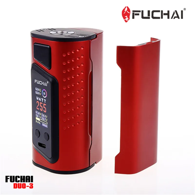 Оригинальный мод Sigelei Fuchai Duo 3 (3 батареи слот версия) 255 Вт контроль температуры
