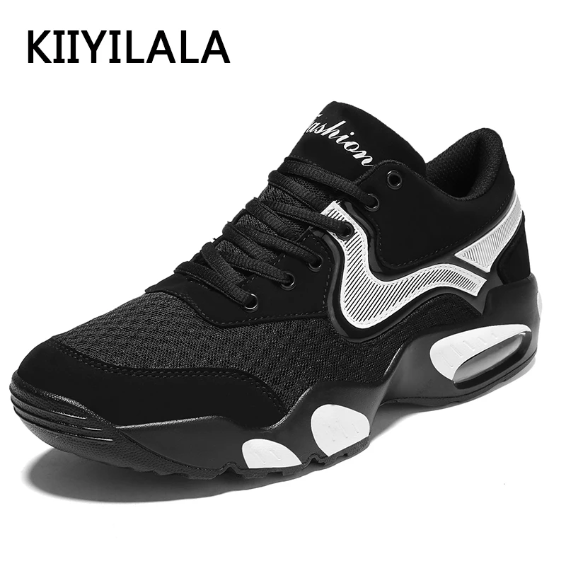 KIIYILALA Sneakers Spring Men Running Shoes Soft Sports Mesh Cushioning