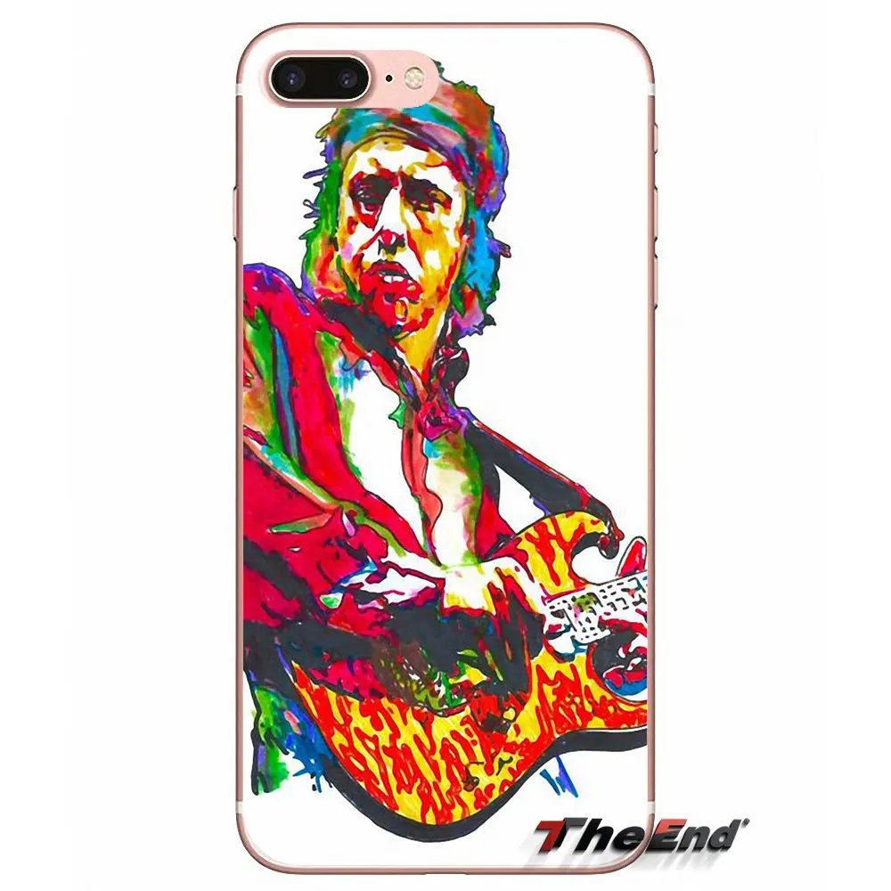 Британский рок группа Dire Straits гитара чехол для iPhone X 4 4S 5 5S 5C SE 6 6S 7 8 Plus Samsung Galaxy J1 J3 J5