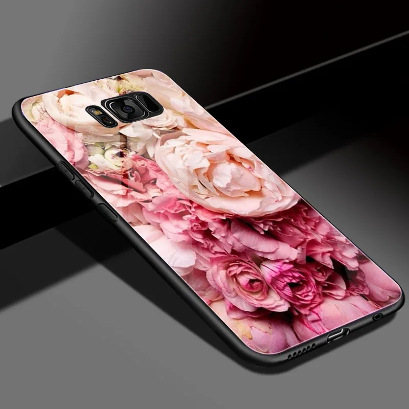 DIY фото по индивидуальному заказу чехол для телефона для samsung Galaxy S8 S9 закаленное Стекло чехол samsung Galaxy A6 A6Plus A7 j3 J5 J7 j530